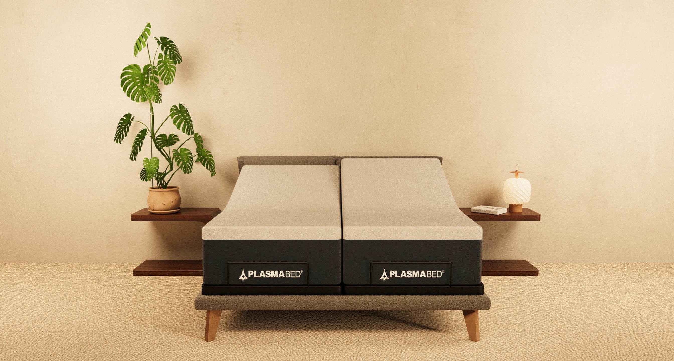 Split-King Adjustable Bed + Mattress Bundle with Remote