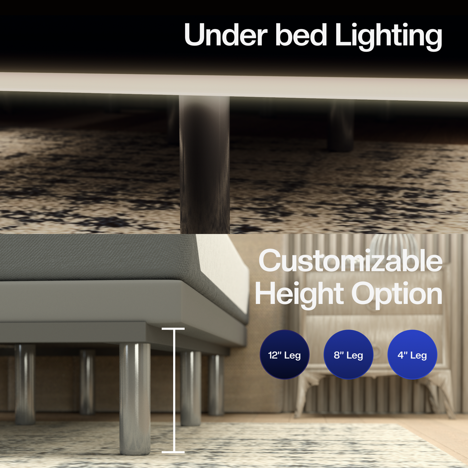 Adjustable Bed Split Dual Combo