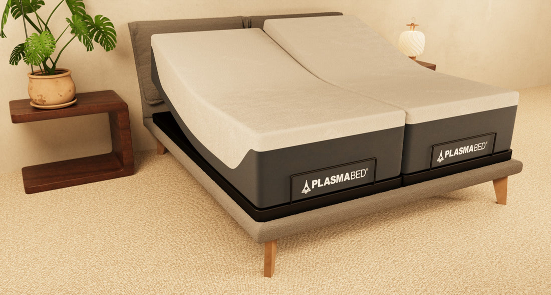 Split-King Adjustable Bed + Mattress Bundle with Remote