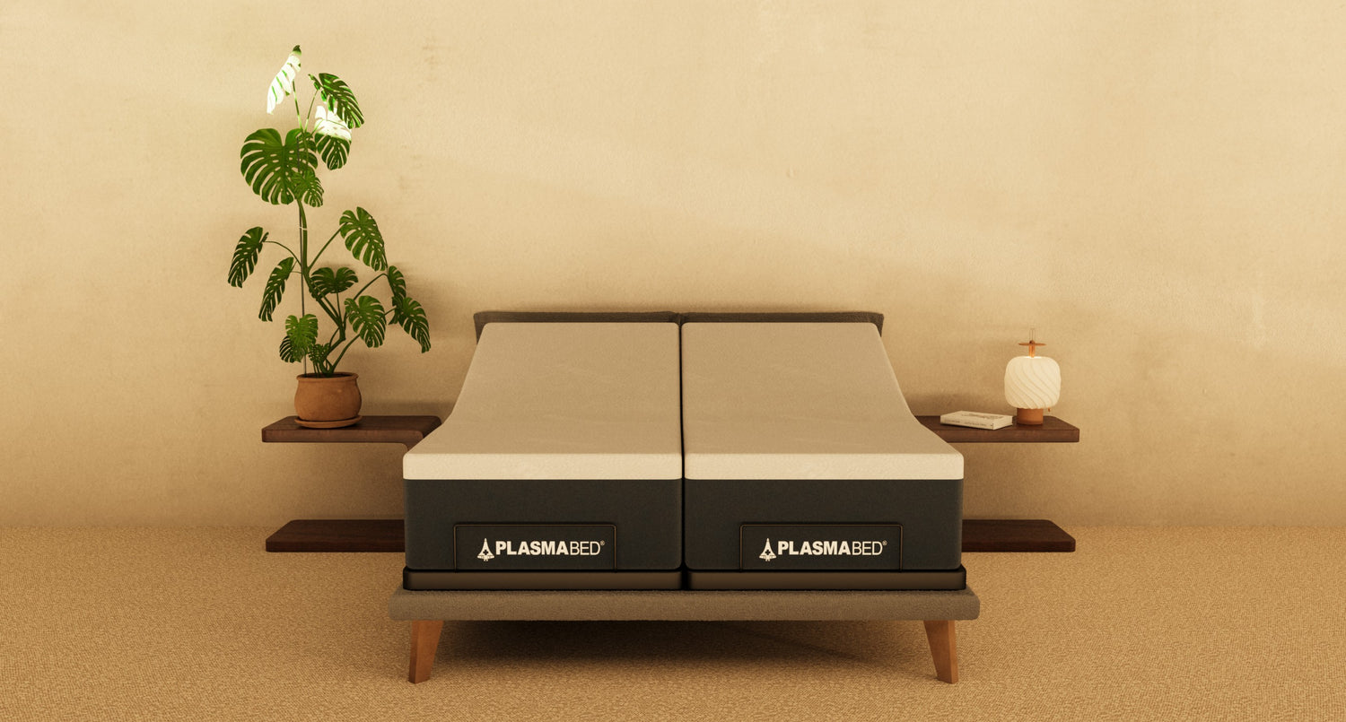 Split-King Adjustable Bed + Mattress Bundle with Remote
